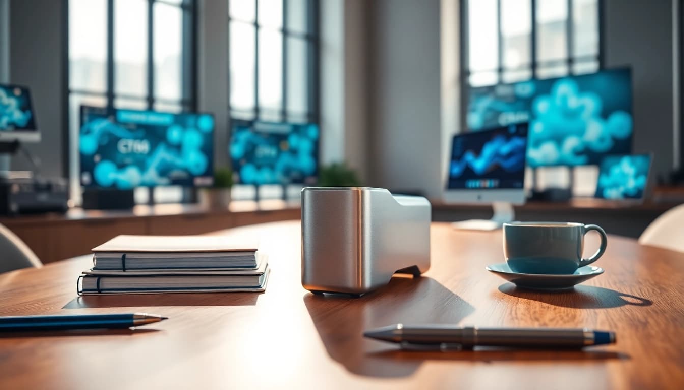 Showcasing the C168 model in a modern office, highlighting its sleek design and innovation.