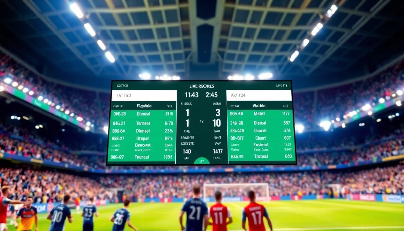 Stay Up-to-Date with Live Scores and Updates on ผลบอลสด7m