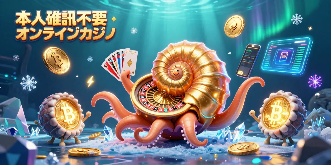 本人確認不要 オンラインカジノで楽しむ、テクニカルなスロットゲームのプロモーション画像。