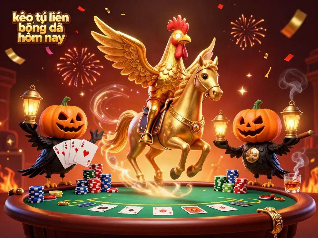 Kèo trực tuyến bóng đá hôm nay với rooster vàng trong casino huyền bí, hình ảnh chi tiết với hoạt động cá cược
