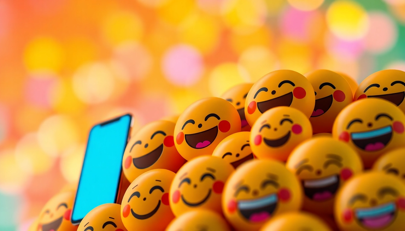 Share and engage with tiktok emojis that express vibrant emotions creatively.