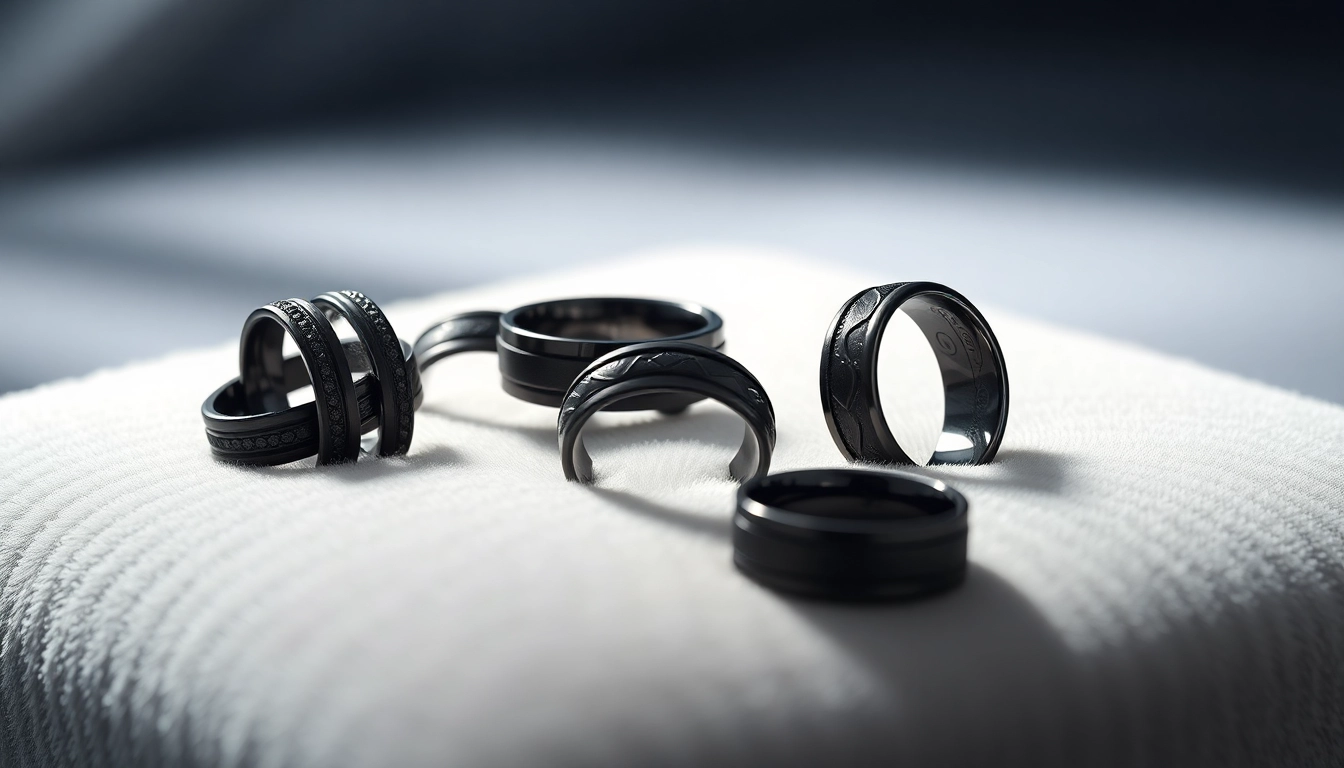 Timeless Elegance: Crafting Unique Black Zirconium Rings for Every Occasion