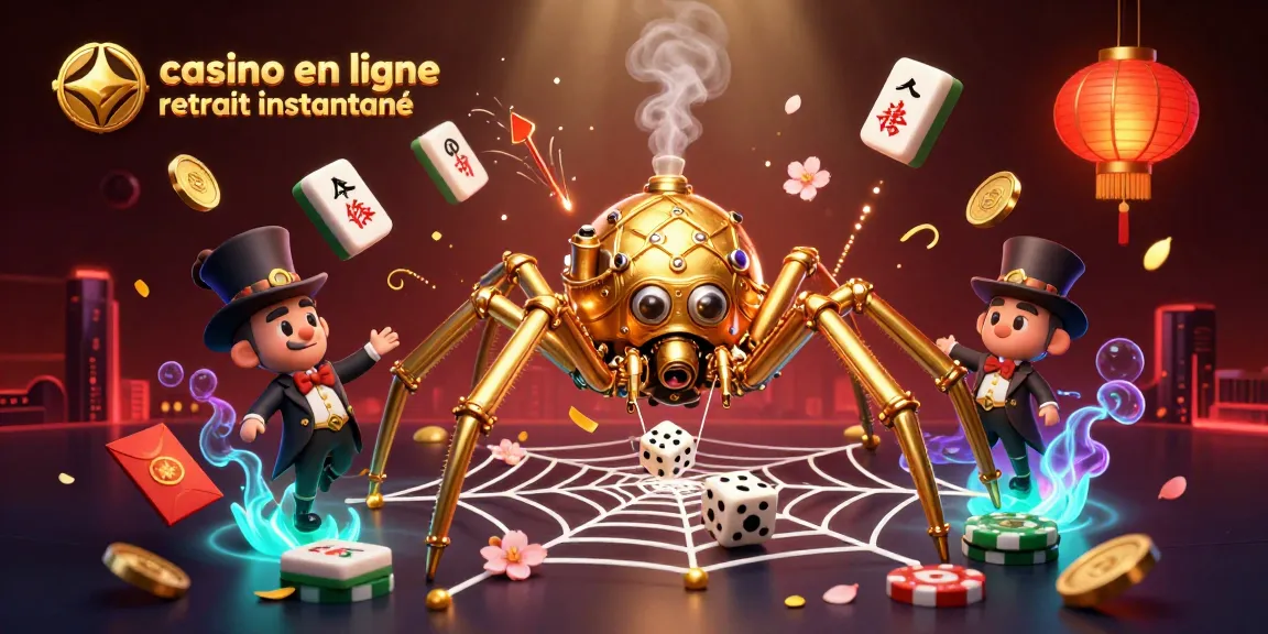 Profitez des gains du casino en ligne retrait instantané avec une illustration ludique et riche en détails.