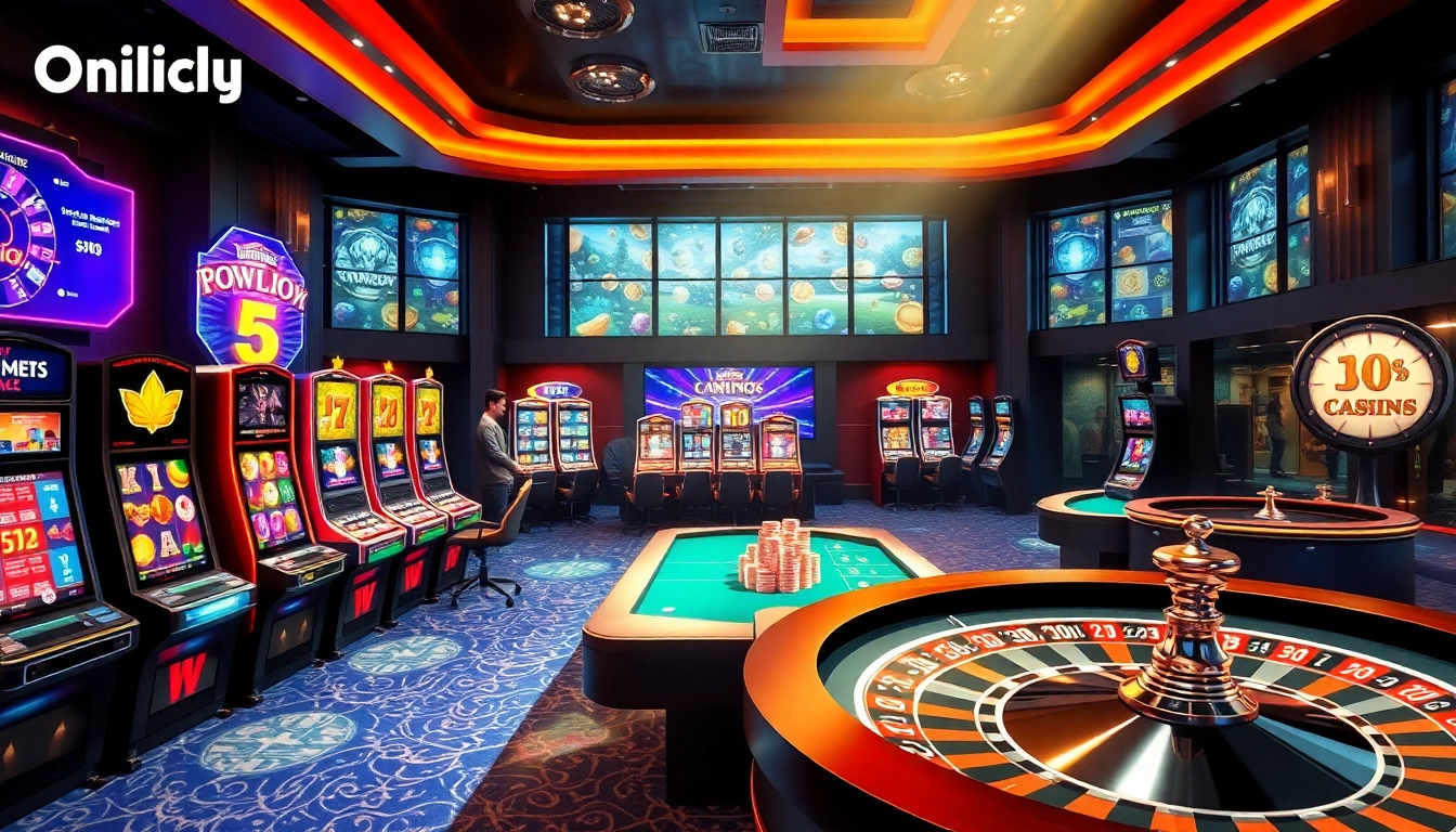 Experience the thrill of winning with Onicplay's vibrant online slots and casino games.