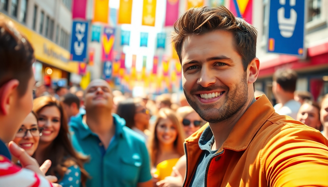 Engage with Spencer Matthews at https://diknews.co.uk/spencer-matthews/ amidst a vibrant crowd.