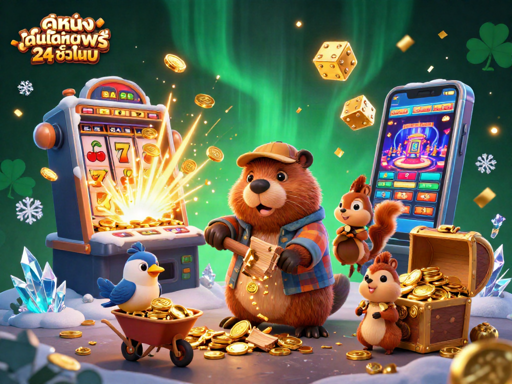 การเล่นพนันในรูปแบบออนไลน์ 24 ชั่วโมง ที่มีการชิงโชคและเกมส์สนุกสนาน