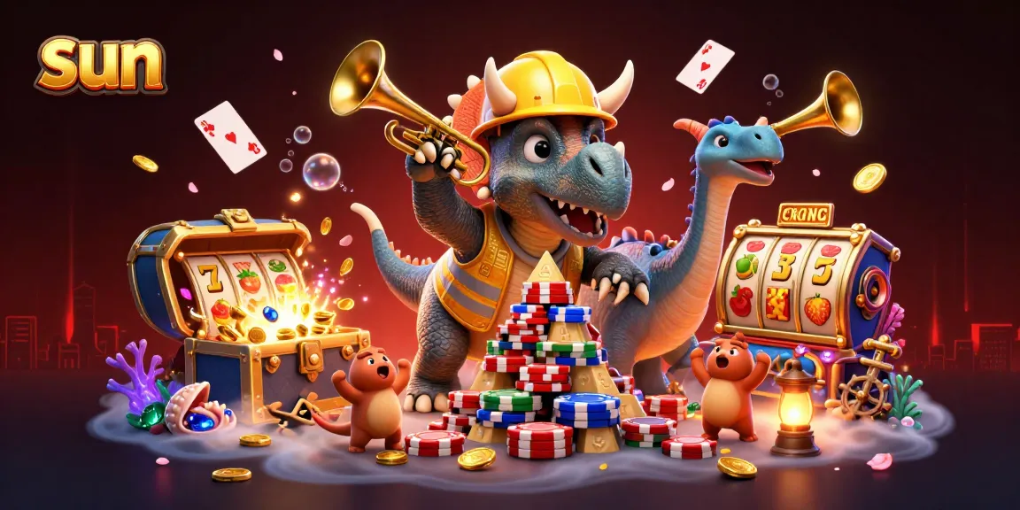 Engage in thrilling casino action with the sun shines at this vibrant gambling scene.