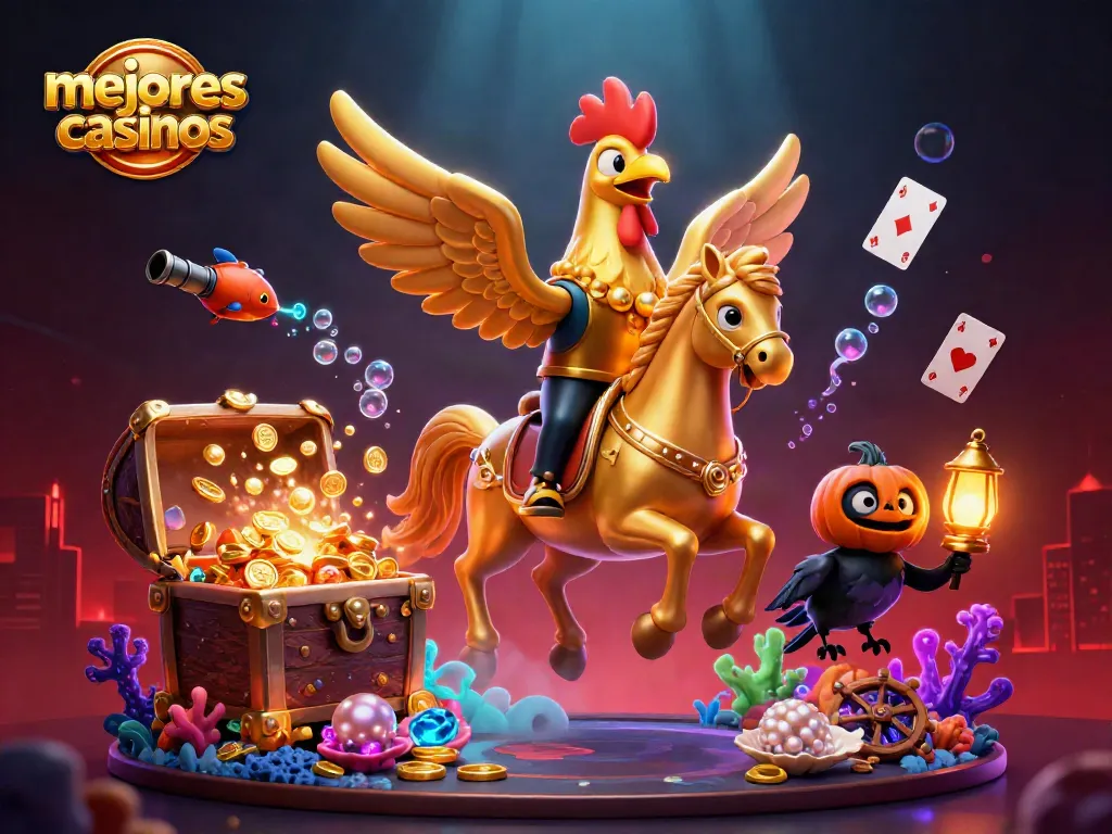 Los mejores casinos ofrecen diversión con un galo dorado en medio de un ambiente vibrante y lleno de premios.