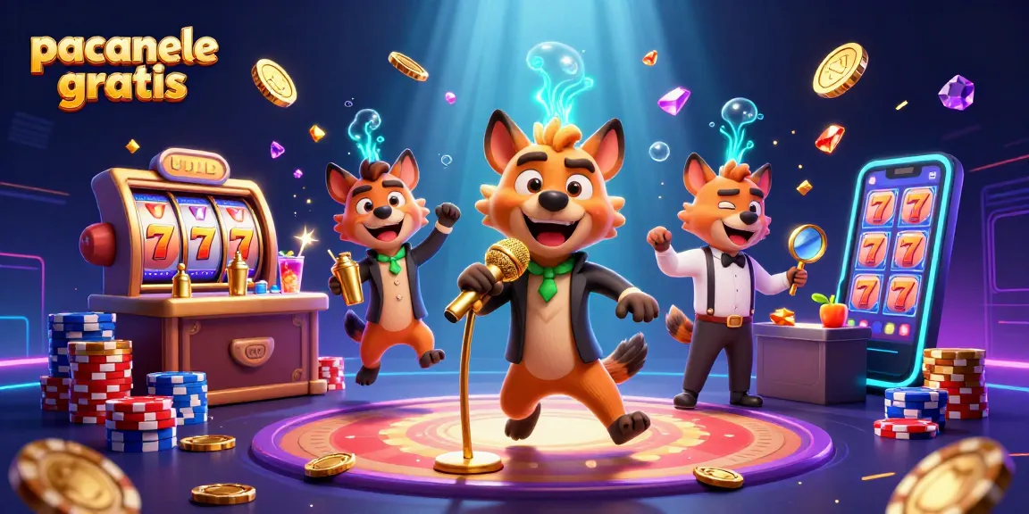 Joacă păcănele gratis alături de personaje amuzante în casino-ul virtual.