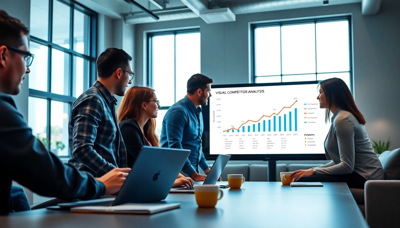 Find competitor customer list through collaborative team analysis in a modern workspace.