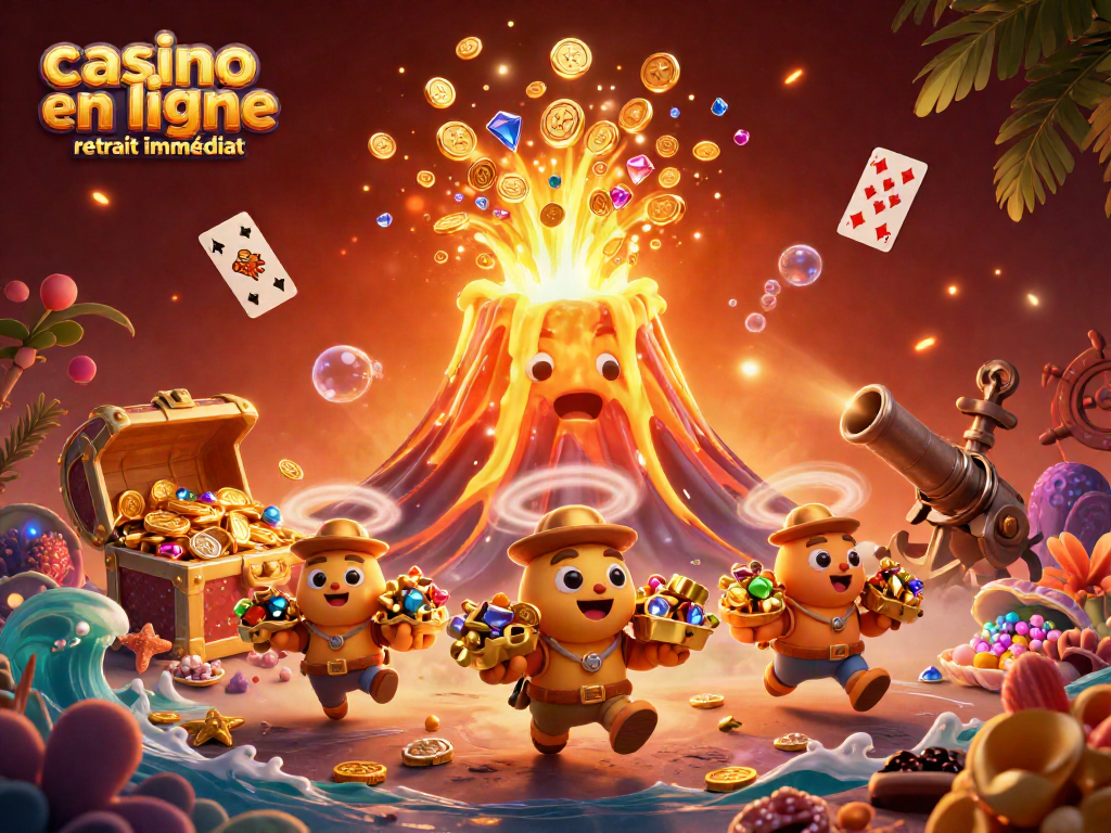 Explorez le monde des gains rapides avec casino en ligne retrait immédiat, une scène riche en trésors et jackpots.