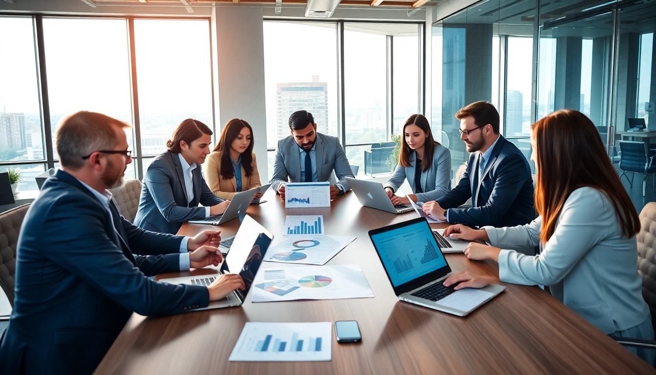 Analyze competitor pricing strategies during a collaborative meeting in a modern office space.