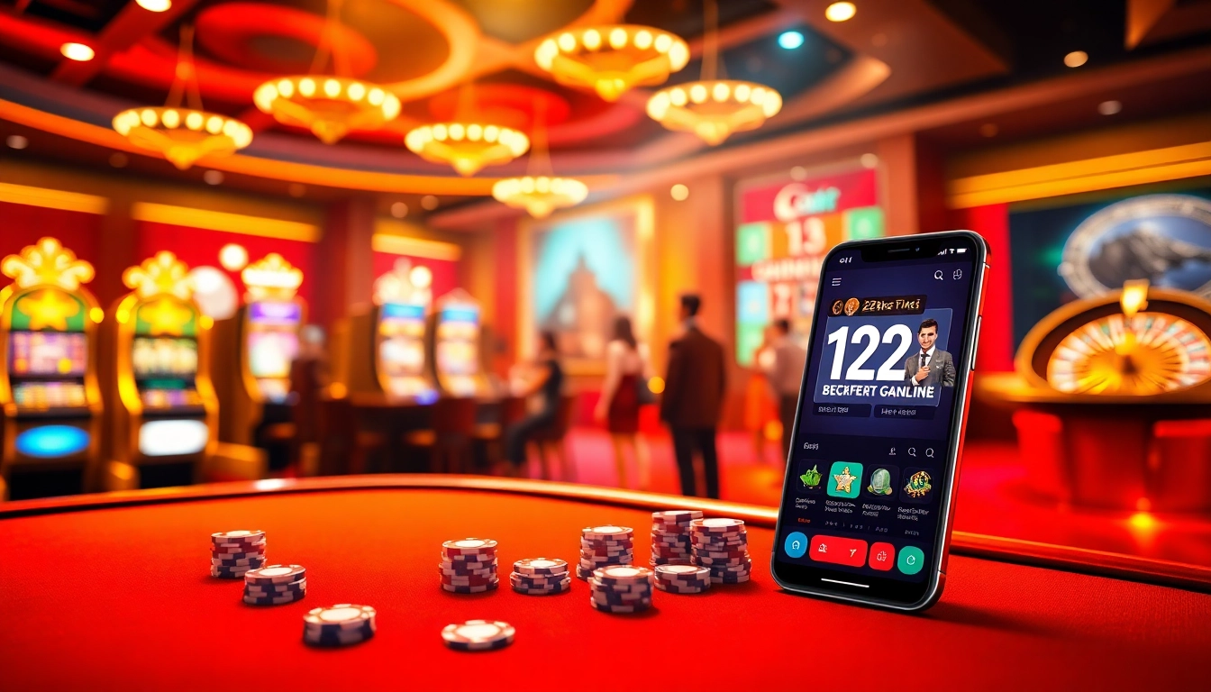 Experience the thrilling excitement of 12bet as players engage with vibrant casino games and a user-friendly mobile app.