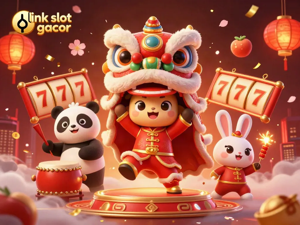 Experience the excitement at link slot gacor, featuring vibrant characters and dynamic slot elements.