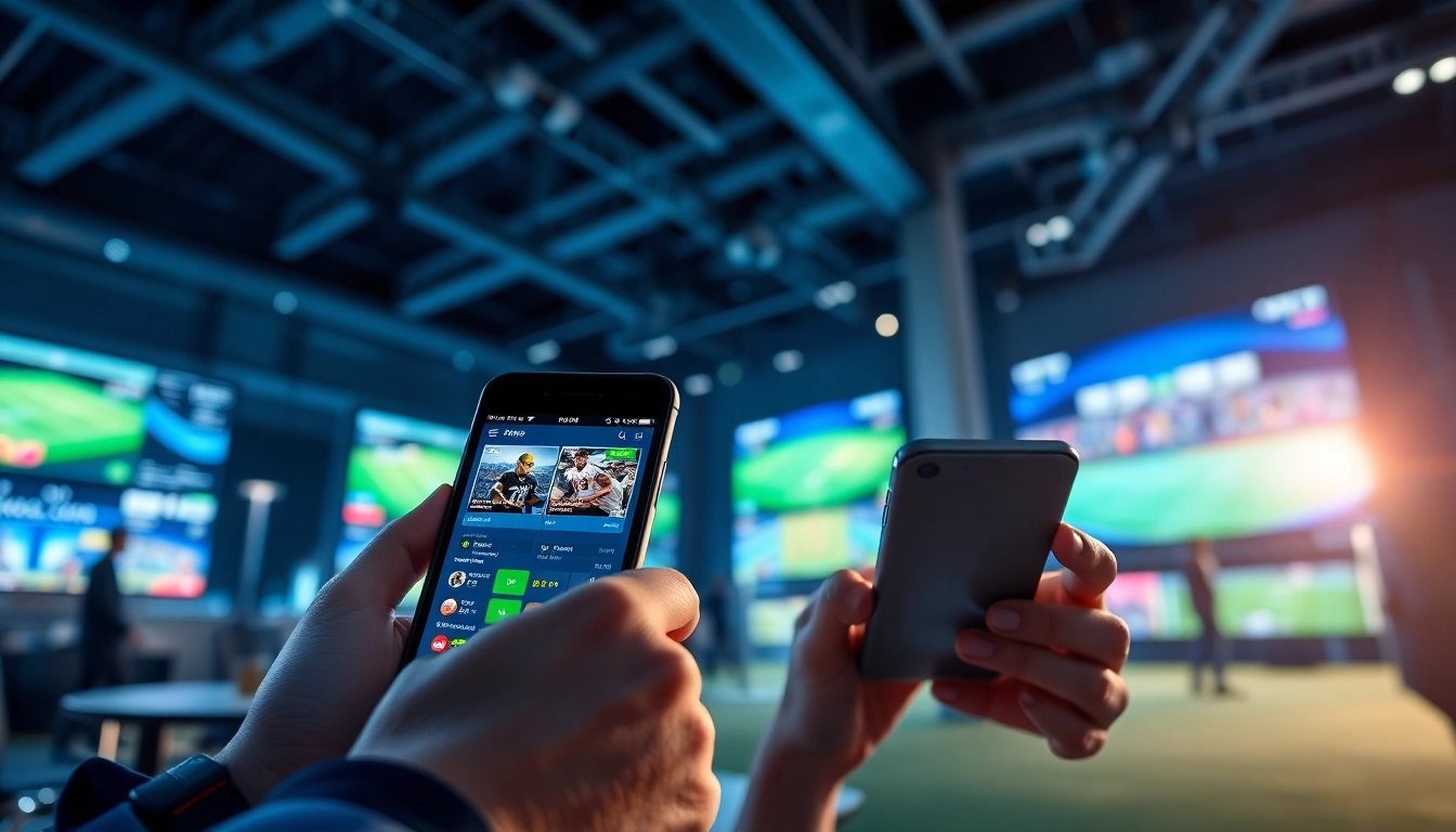 Highlighting best sports betting sites in India with dynamic betting interfaces and vibrant sports graphics.