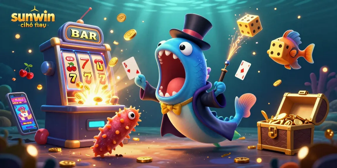 Experience thrilling gaming adventures at sunwin chính thức with vibrant casino elements and characters.