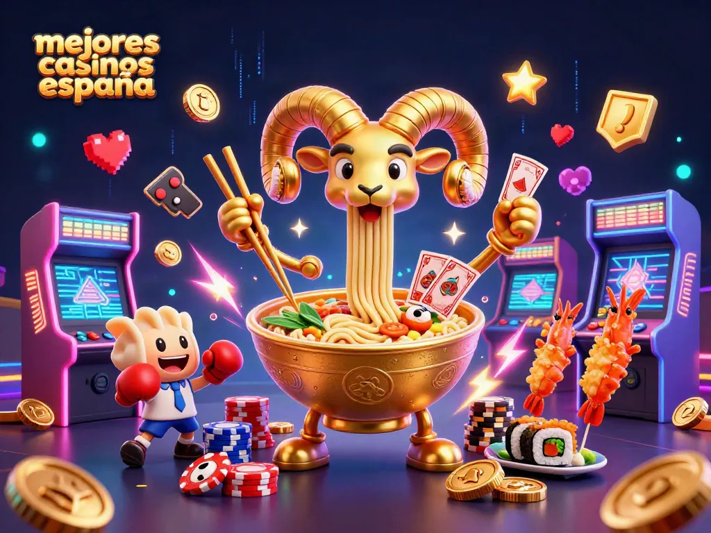 Los mejores casinos en España con un divertido escenario de casino y personajes animados.
