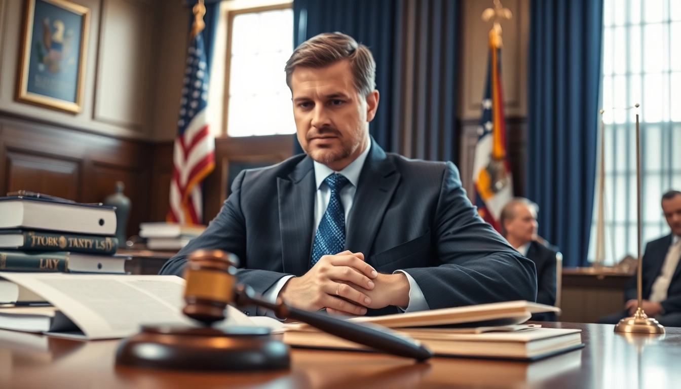 Clearwater truck accident attorney presenting a case in court with confidence.