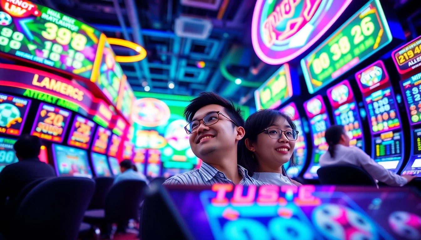 Menang besar saat bermain togel online dengan kerumunan penonton yang mendukung.