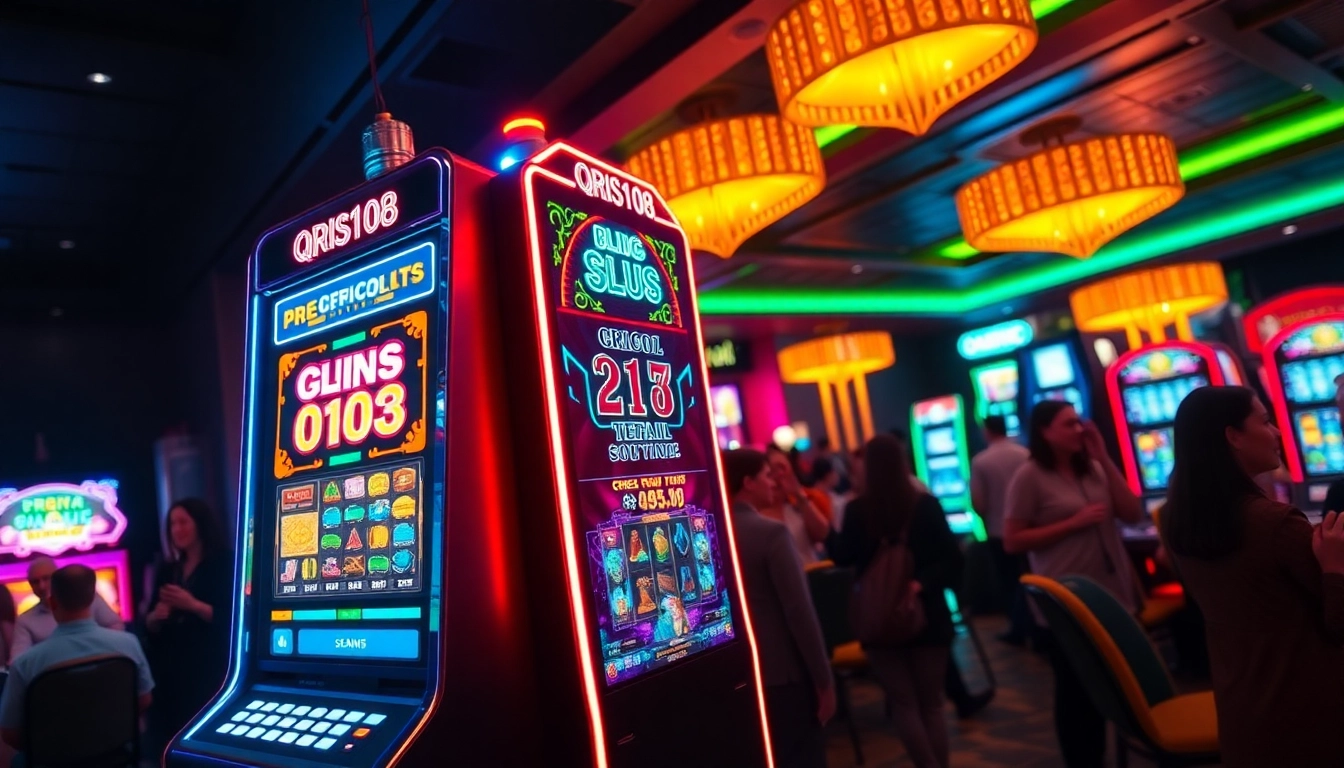 Rasakan keseruan bermain QRIS108 Slot dengan mesin yang menarik dan pemain yang antusias.