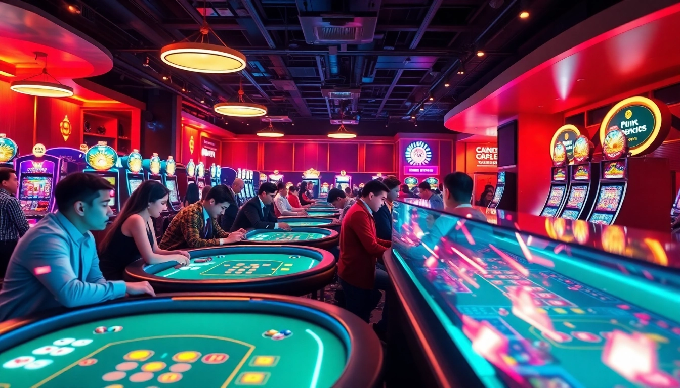 Experience the excitement of Non gamstop Casino Uk with vibrant players and dynamic gaming tables.