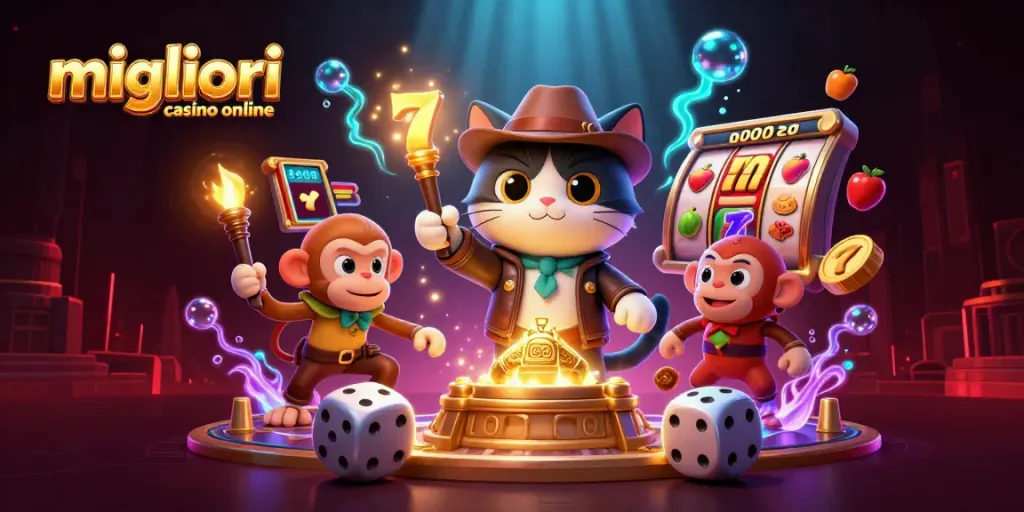 I migliori casino online si possono scoprire con questo entusiasta esploratore felino e il suo amico scimmia mentre trovano tesori di gioco.