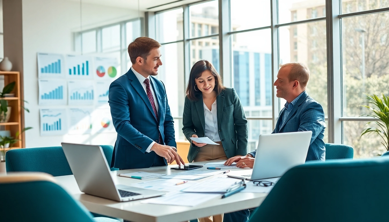 Engage in wealth management San Antonio with a financial advisor in a modern office.