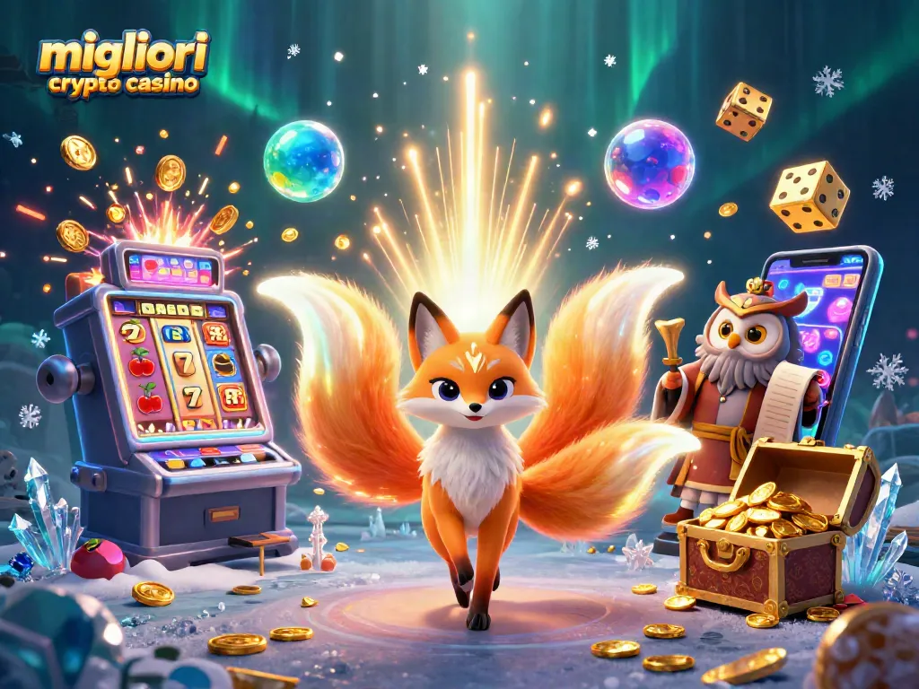 Gioca nei migliori crypto casino e scopri la magia con la volpe a nove code e i simboli delle slot
