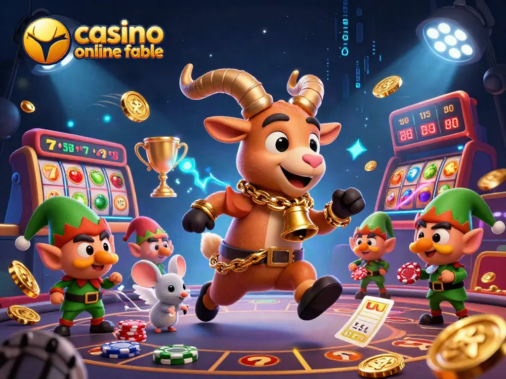 La escena muestra personajes de un casino online fiable con un aspecto vibrante y dinámico, ideal para captar la atención de los jugadores.
