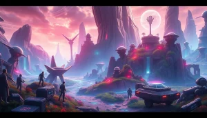 Experience immersive gameplay with https://www.trilgameshproject.com featuring futuristic landscapes.