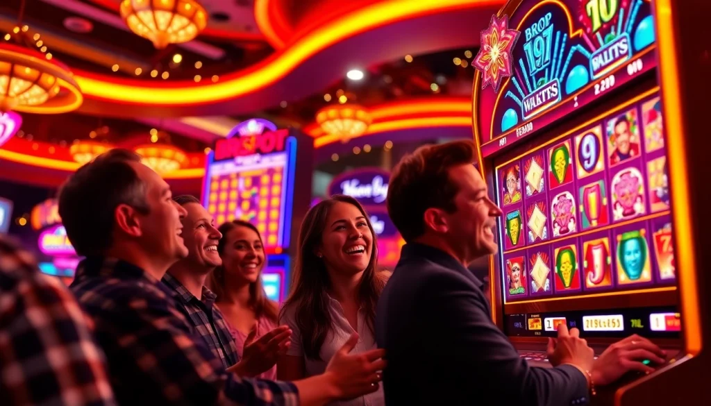 Menggambarkan kegembiraan pemain saat meraih kemenangan di bro138 slot.