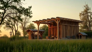 Observando colmenas warré bien construidas en un entorno natural con abejas trabajando.