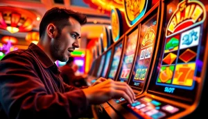 Menangkan pengalaman bermain di bro138 slot dengan suasana kasino yang meriah.