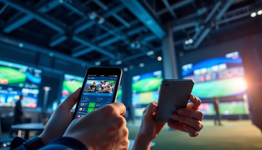 Highlighting best sports betting sites in India with dynamic betting interfaces and vibrant sports graphics.