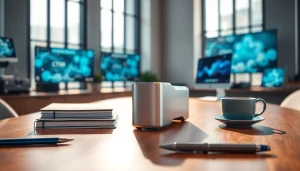 Showcasing the C168 model in a modern office, highlighting its sleek design and innovation.