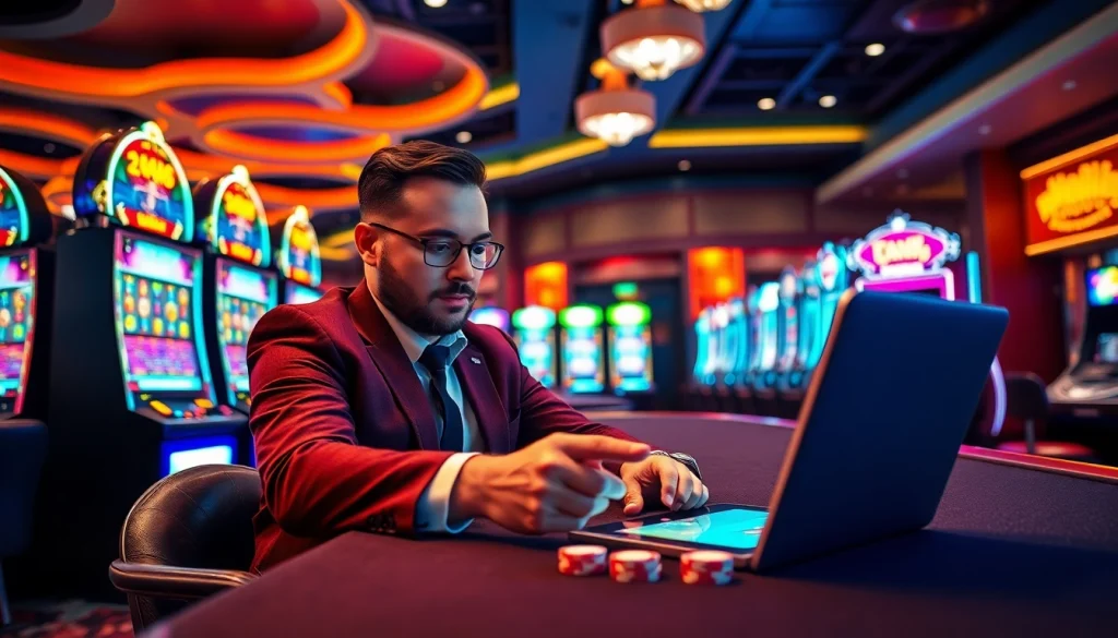 Experience the thrill at the best online casinos Oklahoma with vibrant casino activities.