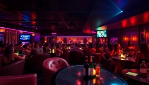 Experience the nightlife at Club SXM, featuring vibrant performances and luxurious ambiance.