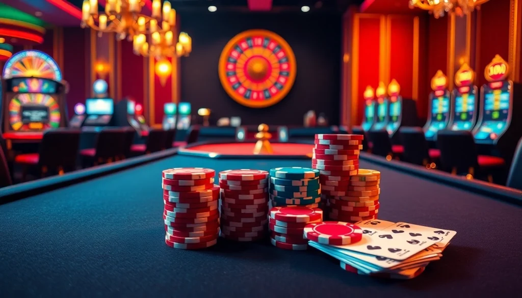 Engage in thrilling poker action at https://rr88.wales/ with colorful chips and elegant casino surroundings.