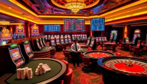 Luck8 casino offers engaging games with vibrant slot machines, poker, and roulette tables.