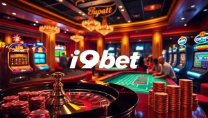 Engaged players enjoying a thrilling game experience with i9bet at a vibrant online casino.