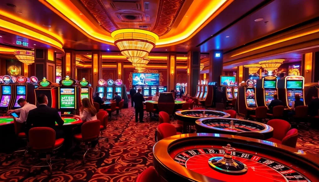 Experience excitement at https://shbet.law/ with dynamic gaming tables and vibrant slot machines.