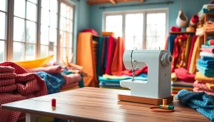 Creëer prachtige kleding met stoffen voor naaien beginners Nederland in een gezellige naaiatelier.