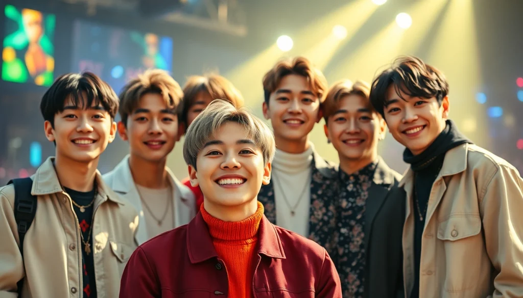 Engaging image of BTS members showcasing their unique personalities and vibrant styles.
