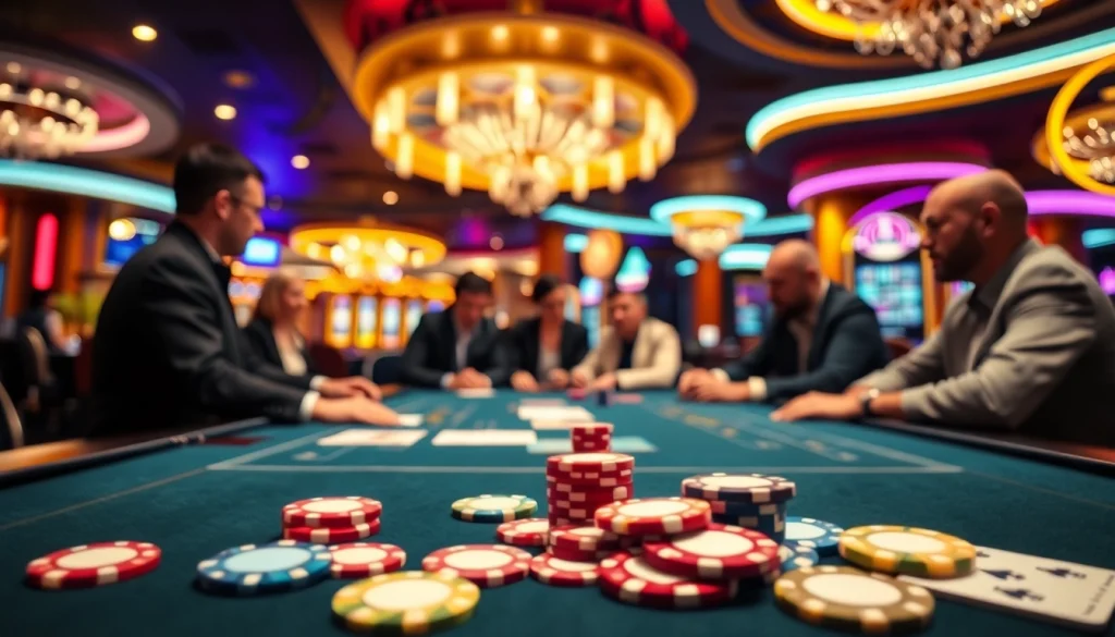 เล่นคาสิโน ยูฟ่า169 บนโต๊ะเกมที่หรูหราและมีชีวิตชีวา