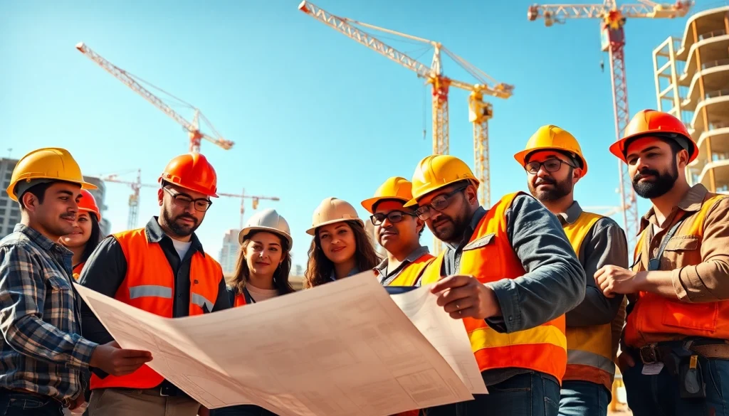 Showcasing collaboration among builders at a construction site by the Texas association of builders.
