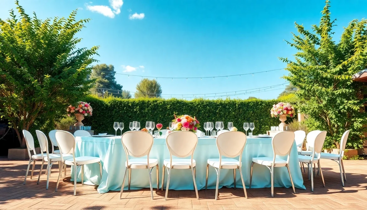 Your Essential Guide to Table & Chair Rentals for Every Occasion