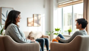 Engaging conversation on psychiatric treatment in India between a therapist and a client.