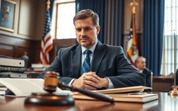 Clearwater truck accident attorney presenting a case in court with confidence.