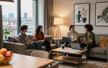 Monteurzimmer mieten Hannover - Komfortable Unterkunft für Geschäftsreisende in modernem Apartment.